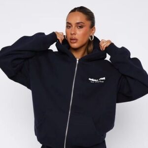 Era 8 Zip Front Hoodie Nautical